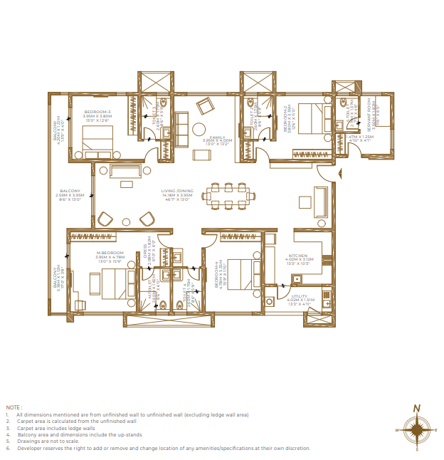 Godrej Neopolis - Floor plan - 3 